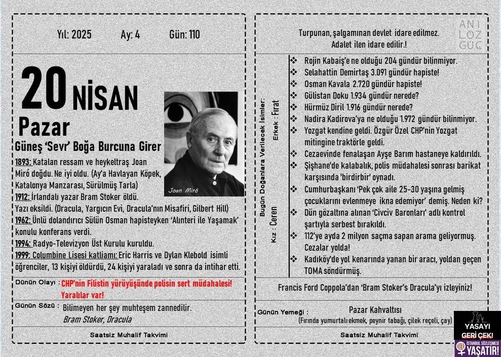 Gün ‘Sevr’ Boğa Burcuna Girer 1